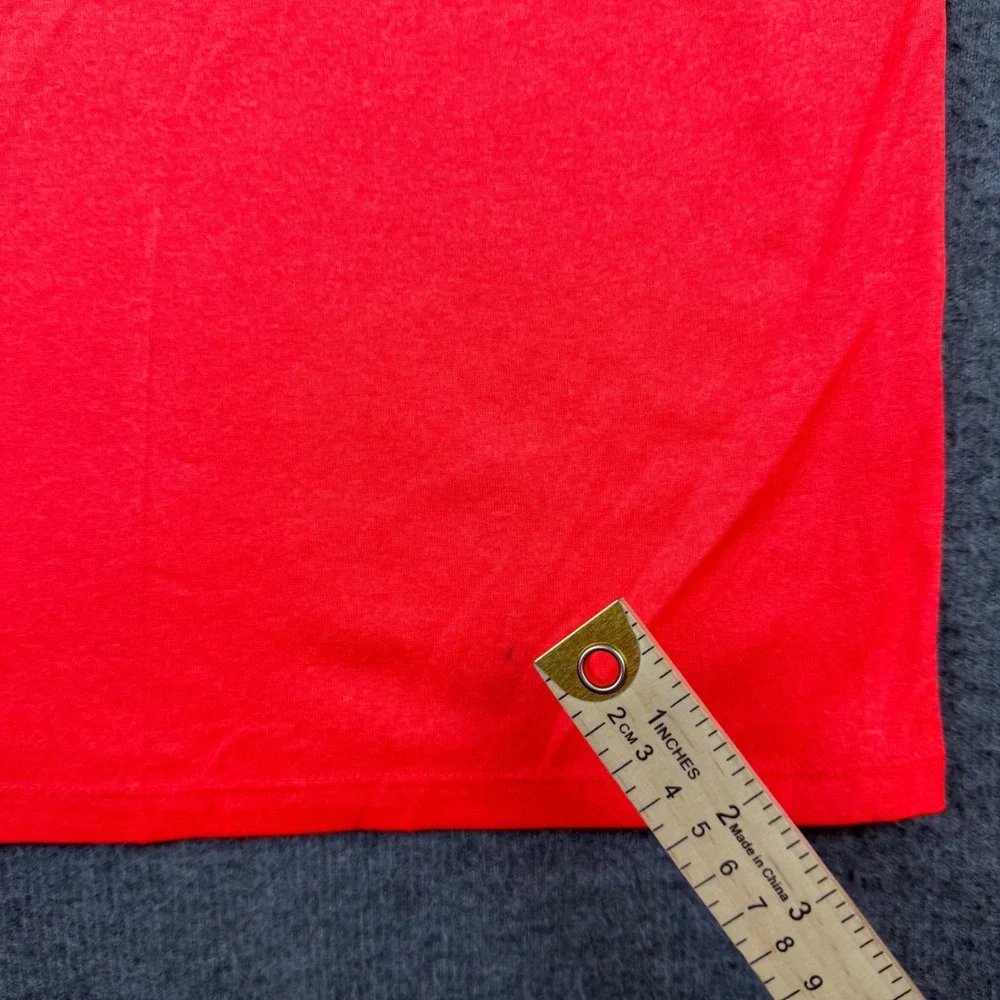 Nike Dri-FIT Training Shirt Men's Size M Red Short‎ Sleeve Swoosh Logo Tee